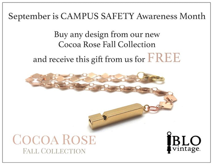 September - National CAMPUS SAFETY Awareness Month