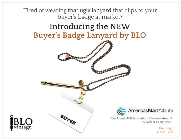 Introducing the NEW Market Buyer's Badge Lanyard