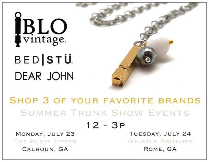 July Trunk Shows