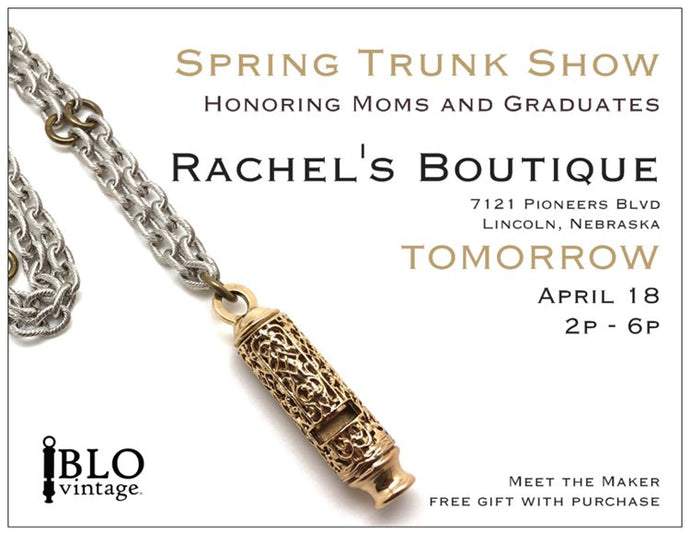 Heading Back to Nebraska >>> Spring Trunk Show